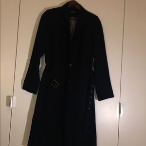 NWOT Sinequanine blue pinstripe jacket